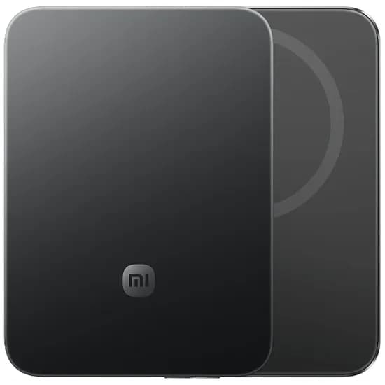 Carregador Portátil Wireless Xiaomi Ultrathin Magnetic Power Bank 15W MDY-20-Eb 5.000 Mah Saída USB-C - Graphite Black