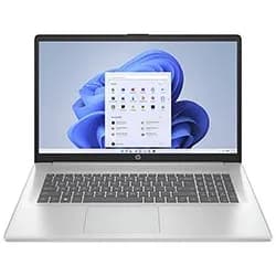 Notebook HP 17-CP2025DX AMD Ryzen 5 7520U Tela FHD 17.3" / 8GB de Ram / 512GB SSD - Prata (Inglês)