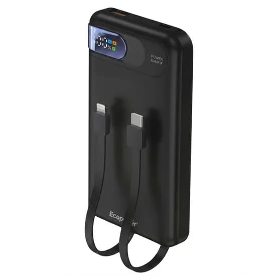 Carregador Portátil Ecopower EP-C858 12000MAH - Preto