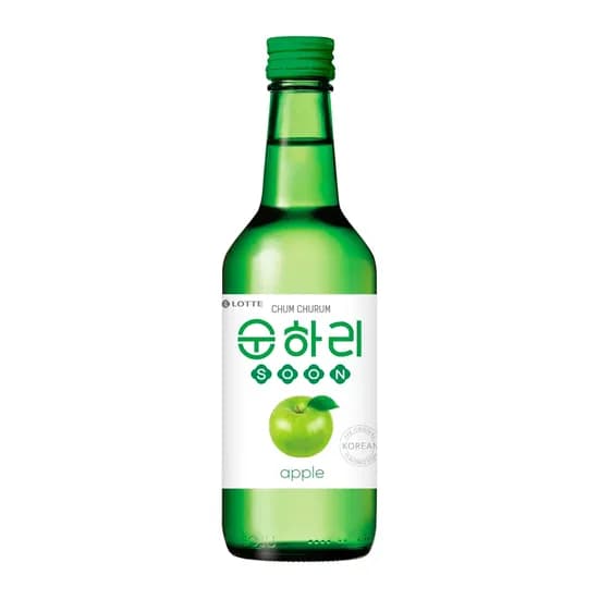 Soju Chumchurum Maçã Garrafa 375ML