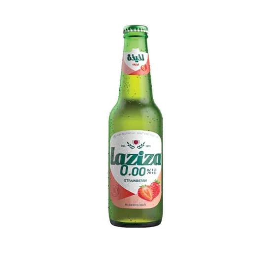 Cerveja Laziza Strawberry 0.00% 330ML