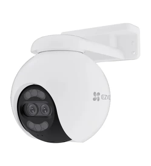 Ezviz Camera IP Wifi CS-H80X 8MP+2MP Lente Dupla 4K 4MM Outd