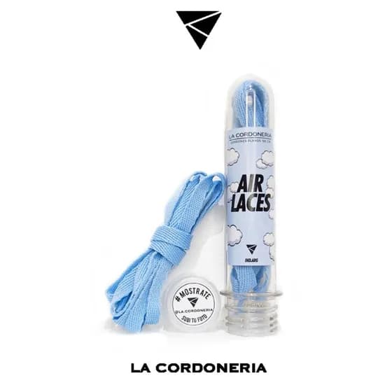 Cordon Air Laces Ligth Blue 180CM