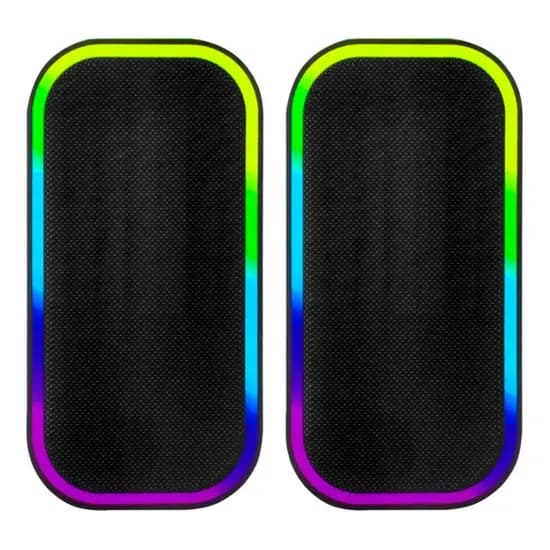 Caixa de Som Sate AS-92007 RGB/BT/USB Preto