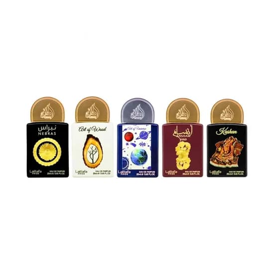 Kit Lattafa Pride N.º 3 – 5X20ML(Atacado)
