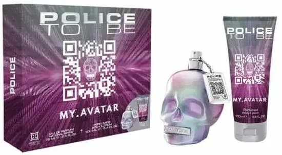 Kit Perfume Police To Be MY Avatar Edp 40ML+Body Lotion 100ML - Feminino