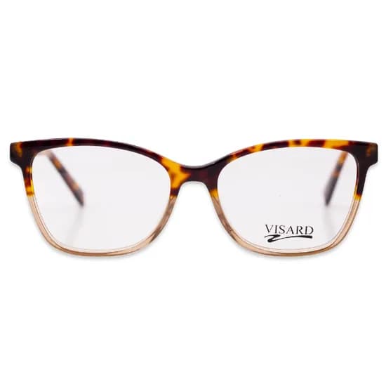 Armação para Óculos de Grau RX Visard MH2284 55-18-145 C2 - Marrom Animal Print