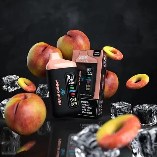 BLVK Bar 20K Peach Gummy