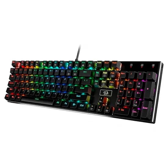 Teclado Redragon K556RGB-Pro Dharma Mec Wireless SW-Red