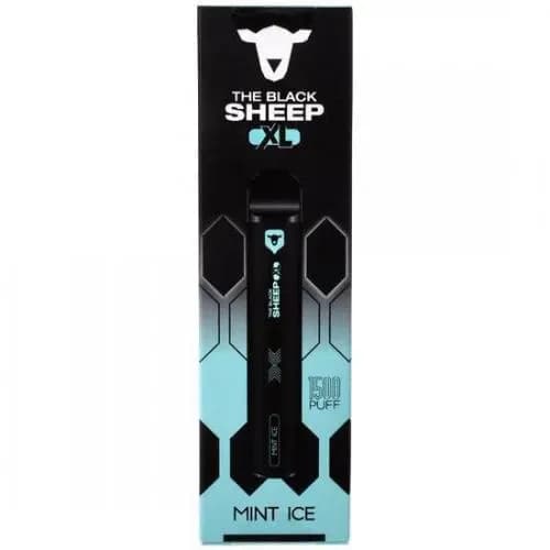 Vaper Descartável The Black Sheep XL Mint Ice 1500 Puffs