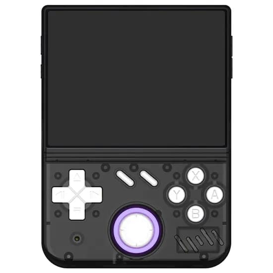 Console Portátil Game Box MY Mini 128GB de 3.5" com 22.000 Jogos - Preto/Transparente