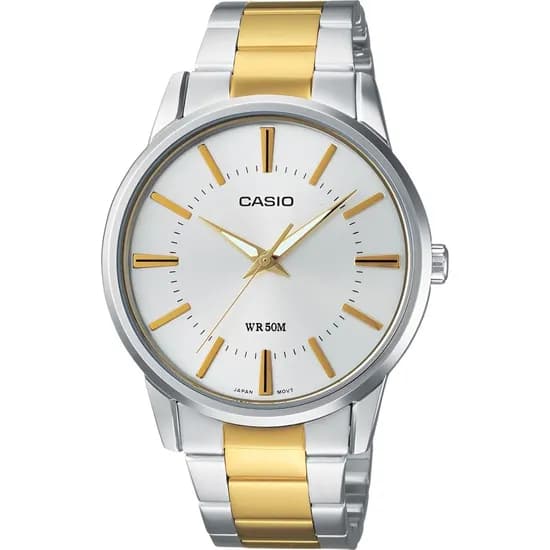 Relógio Casio MTP-1303SG-7AVDF Analógico Masculino - Gold/Silver
