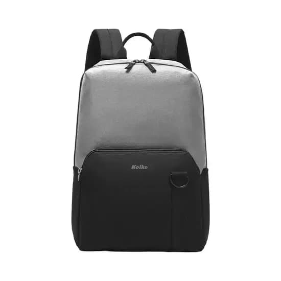 Mochila Kolke KVM-655 Essential Cinza/Preto