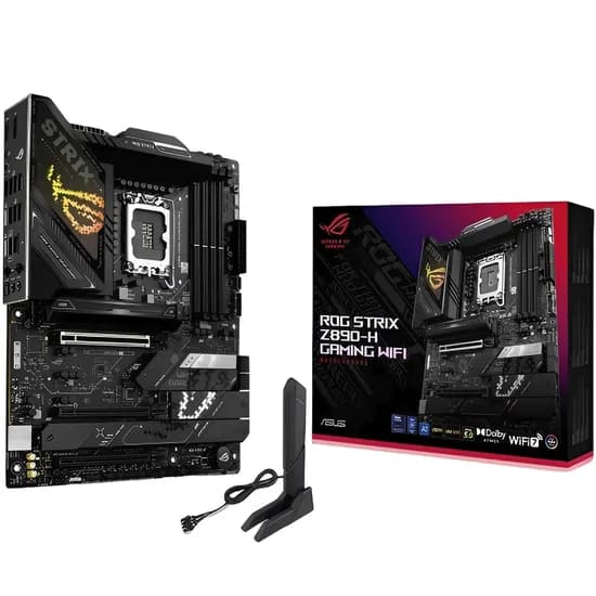 Placa Mãe Asus Rog Strix Z890-H Gaming Wi-Fi LGA 1851 DDR5
