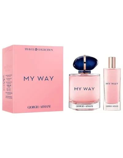 Kit Perfume Giorgio Armani MY Way Edp 90ML+15ML