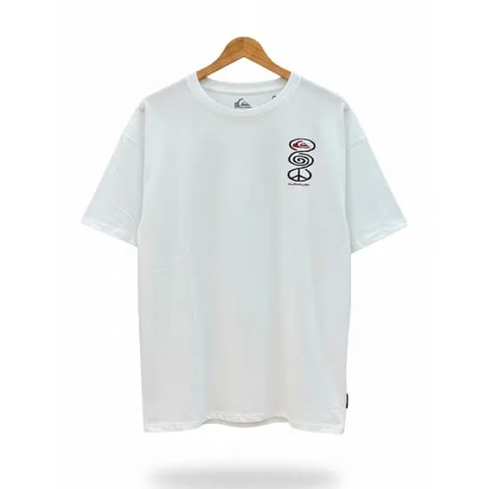 Remera Quiksilver Harmory Spyral Blanco
