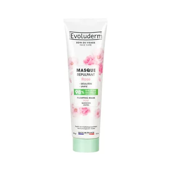 Mascarilla Facial Evoluderm Plumping Rose 150GR