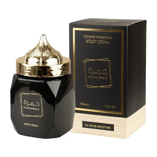 Creme Corporal Ard Al Zaafaran Khamrah 24 Hour Moisture - 300 GR