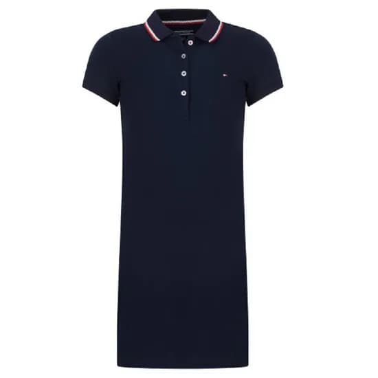 TH Vestido Kids F KG0KG03489-002-08 Azul Marinho