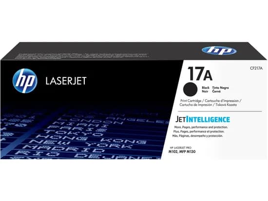 Toner HP CF217A 17A Negro