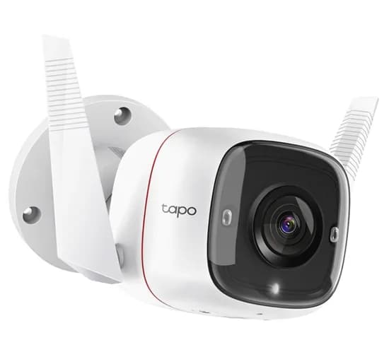 Câmera de Segurança TP-Link Tapo C310 Wifi / 3MP / 1080P - Branco
