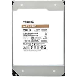 HD Toshiba 20TB N300 Nas 3.5" SATA 3 7200RPM - HDWG62AXZSTA (Garantia BR)