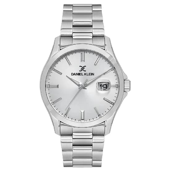 Relogio Analógico Masculino Daniel Klein DK.1.14146-1 Premium Gents / Pulseira de Aço Inoxidável - Prata