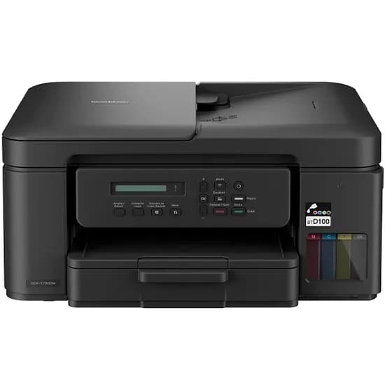Impressora Multifuncional Brother DCP-T730DW com Wi-Fi 220 - 240 V ~ 50/60 HZ - Preta
