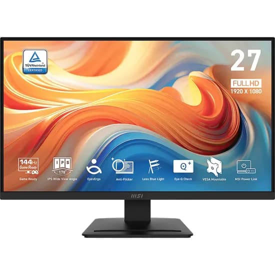 Monitor Gamer MSI Pro MP273L E14 - Full HD - 144HZ - HDMI/VGA - 27"