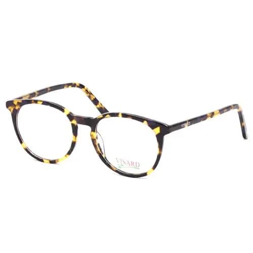 Óculos de Grau Visard HD121 Feminino, Tamanho 51-18-140 C2 - Marrom