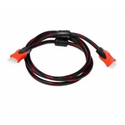 Cabo HDMI p/ HDMI 1.5M (Cable Rojo/Negro)