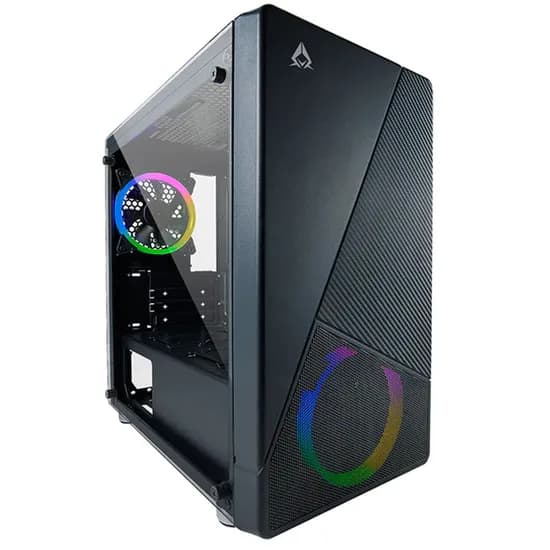 Gabinete Azza CSAZ-130 Gaming Mid ATX 130 - Noir