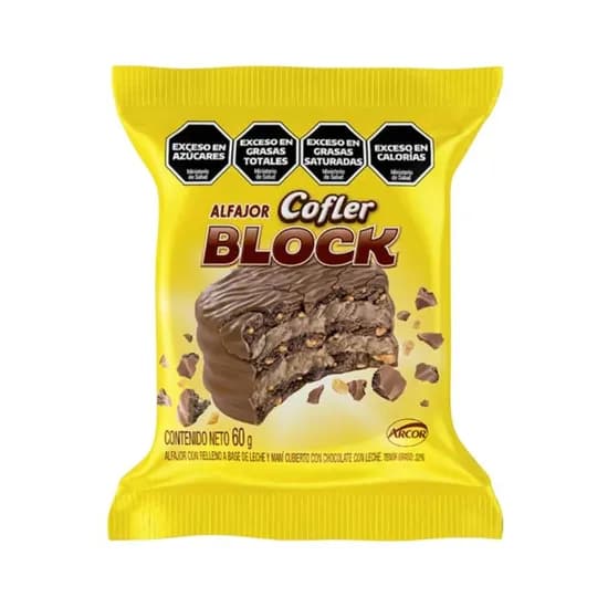 Cofler Block Alfajor 60G