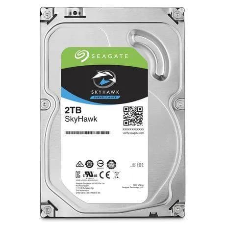 HD Seagate 2TB Skyhawk Surveillance SATA 3 5400RPM 3.5" ST2000VX017 (Gar. BR)