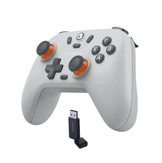 Controle Gamesir Tan Nova Lite Wireless para Nintendo Switch/ PC/ Steam/ Ios/ Android- Cinza