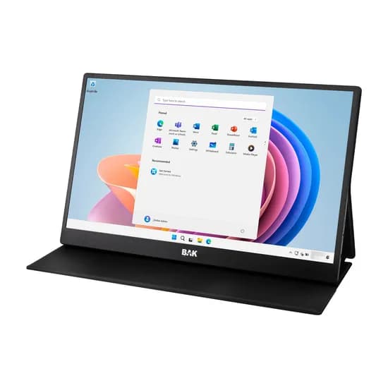 Monitor Portátil BAK BK-P1563-T - Full HD - HDMI/USB-C - 60HZ - Touchscreen - 15.6"
