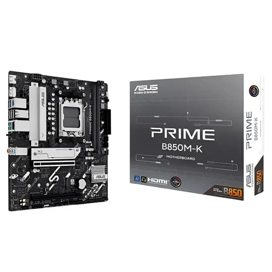Placa-Mãe Asus Prime B850M-K AM5 DDR5