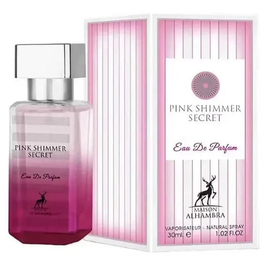 Perfume Maison Alhambra Pink Shimmer Secret Eau de Parfum Feminino 30ML