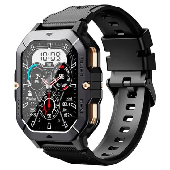 Relogio Smartwatch Cubot C28 com Bluetooth 5 / 2.02" - Preto