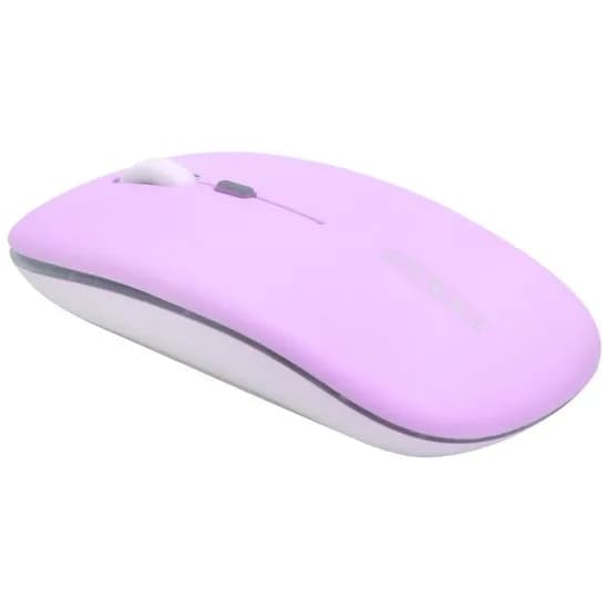 Mouse Satellite A786G Rosa Bluetooth e 2.4GHZ Sem Fio