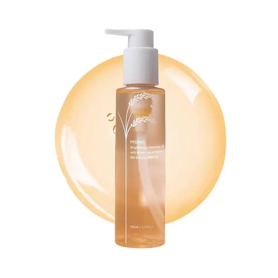 Midha Brightening Cleansing Oil With Brown Rice&Vitamin C 150ML