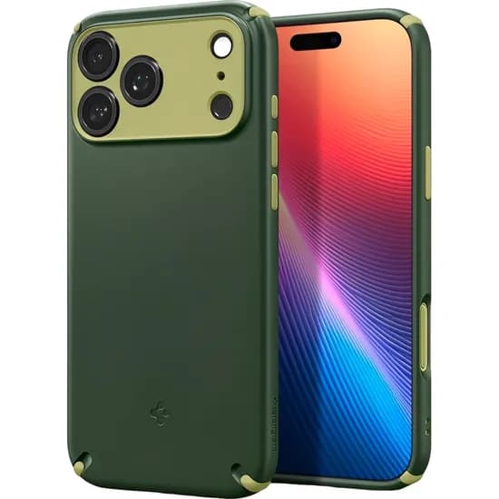Capa Protetora Spigen Nano Pop Hybrid Magfit para iPhone 17 Pro Max - Avo Green (ACS09608)