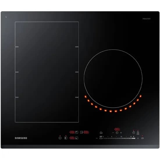 Fogão de Mesa Samsung NZ63K7777BK/BG 3 Bocas 6.8W 220V