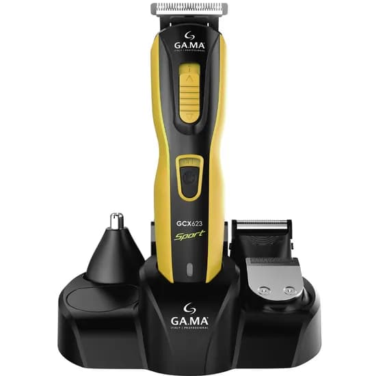 Cortador de Cabelo Gama GCX623 Sport - Yellow/Black