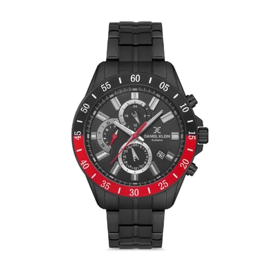 Relógio Analógico Masculino Daniel Klein Exclusive DK.1.12603-6 - Preto