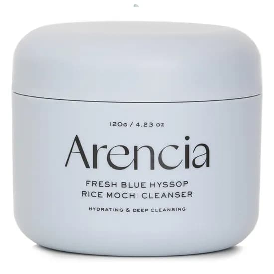 Limpador Facial Arencia Fresh Blue Hyssop Rice Mochi Cleanser de 120 G