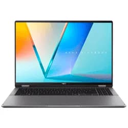 Notebook Asus Vivobook 16 Flip TP3607SA-PS77T Intel Core Ultra 7 258V Tela Touch Oled WQ+ 16.0" / 32GB de Ram / 1TB SSD / WIN11 - Matte Cinza (Inglês)