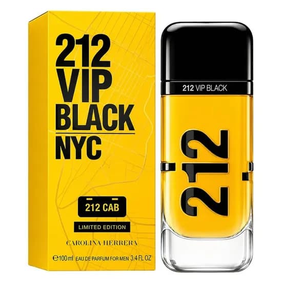 Carolina Herrera 212 Vip Black NYC Cab Edition Edp 100ML