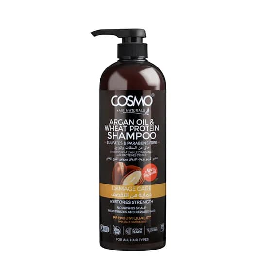 Shampoo Capilar Cosmo Argan Oil & Wheat Protein 1000ML