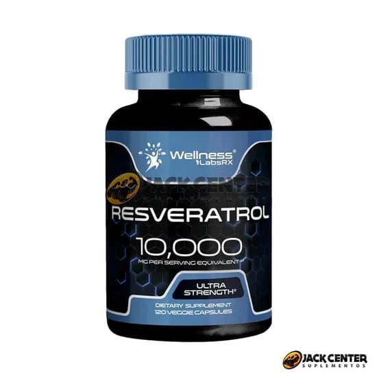 Resveratrol 1000MG Wellness Labsrx 120 Capsulas Vegetariana